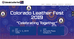Desktop Screenshot of coloradoleatherfest.com